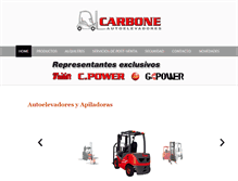 Tablet Screenshot of carboneaut.com.ar